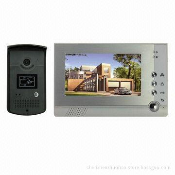 2013 wired video intercom doorphone with SD car function